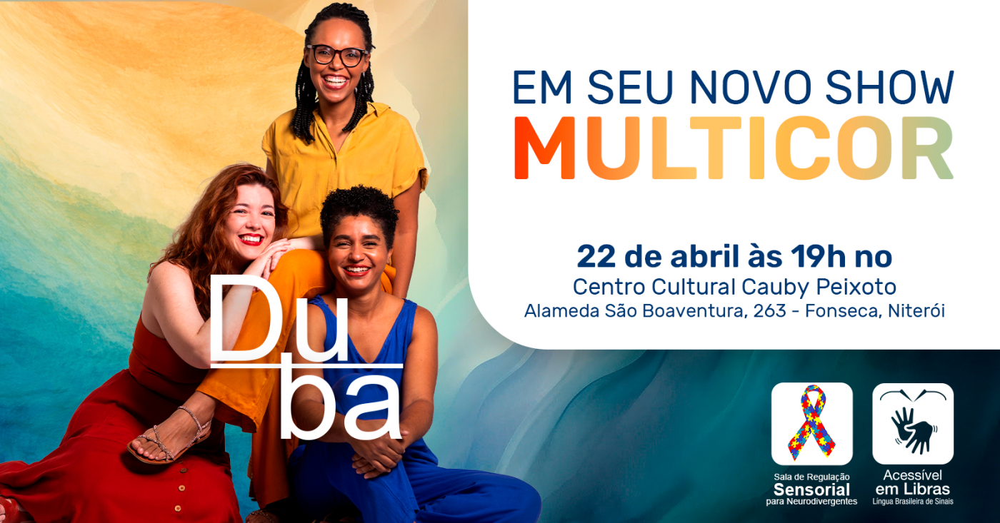 DUBA - MULTICOR em Niterói - Sympla