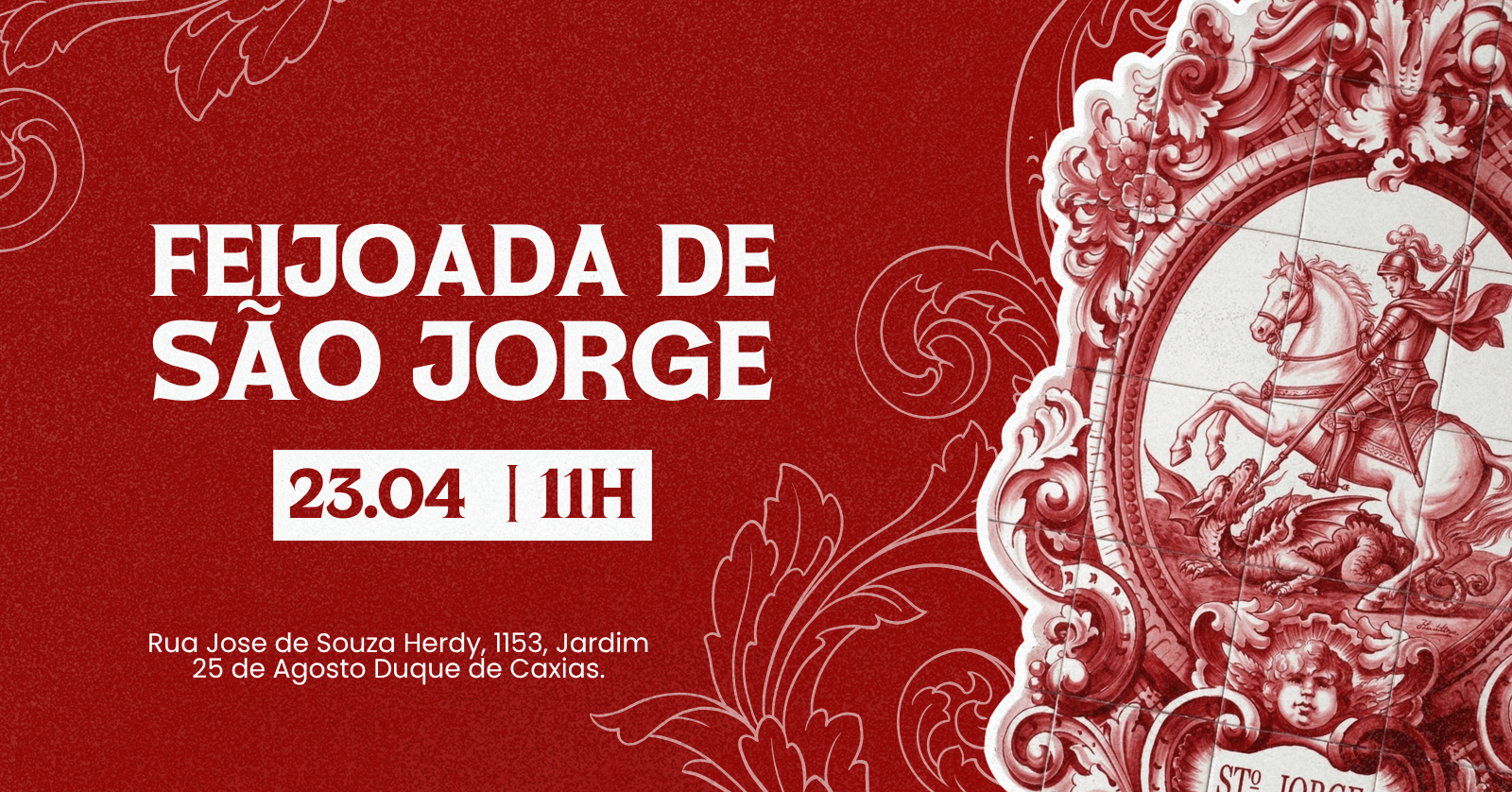 FEIJOADA DE SÃO JORGE NO SEU DUQUE BAR | FEIJOADA + RODA DE SAMBA - Duque de Caxias, RJ