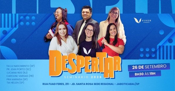 Imagem do evento SEMINÁRIO DESPERTAR - 2026