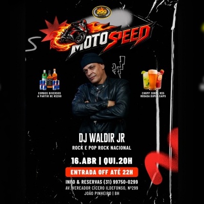 16-04 MOTO SPEED 299 em Belo Horizonte - Sympla