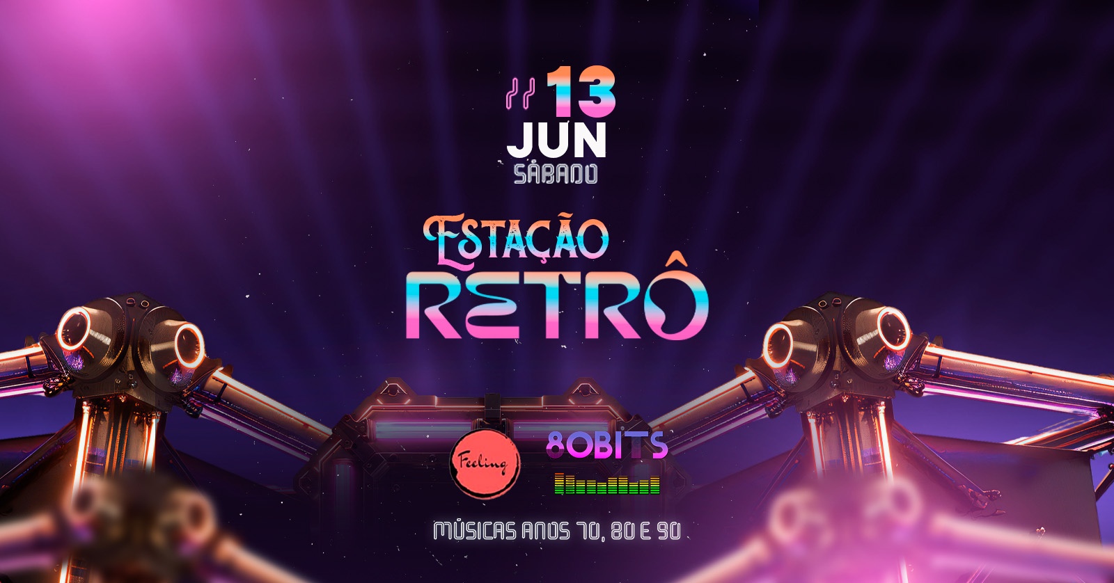 Estação Retro "O melhor dos anos 70,80,90" - Parobé, RS