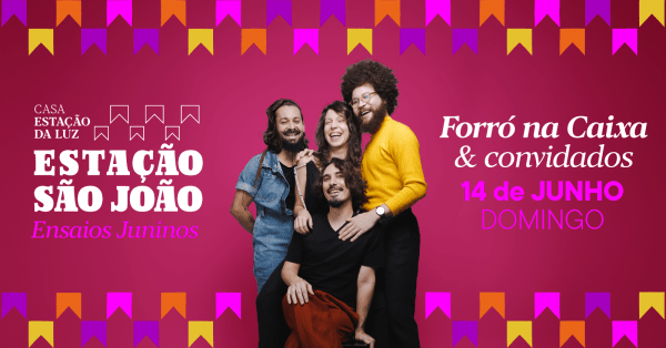 Imagem do evento Ensaios Juninos com Forró na Caixa & Convidados - 14/06
