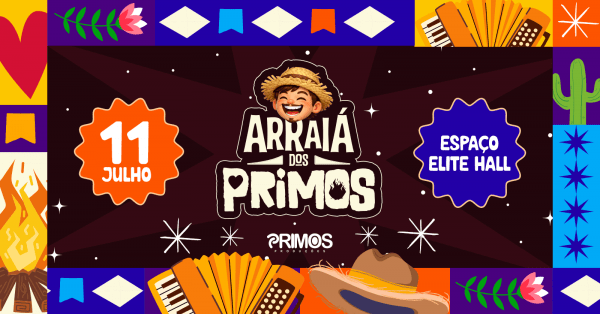 Imagem do evento ARRAIÁ DOS PRIMOS - 2026