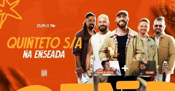 Imagem do evento QUINTETO S/A NA ENSEADA