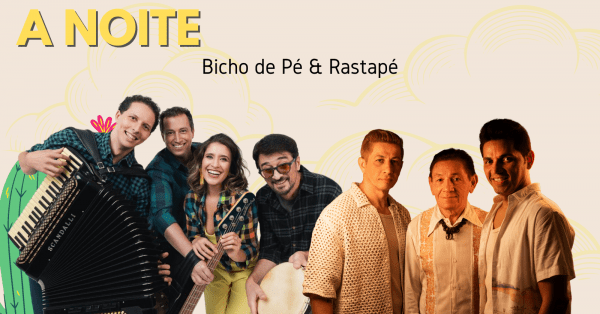 Bicho de Pé e Rastapé no Canto da Ema
