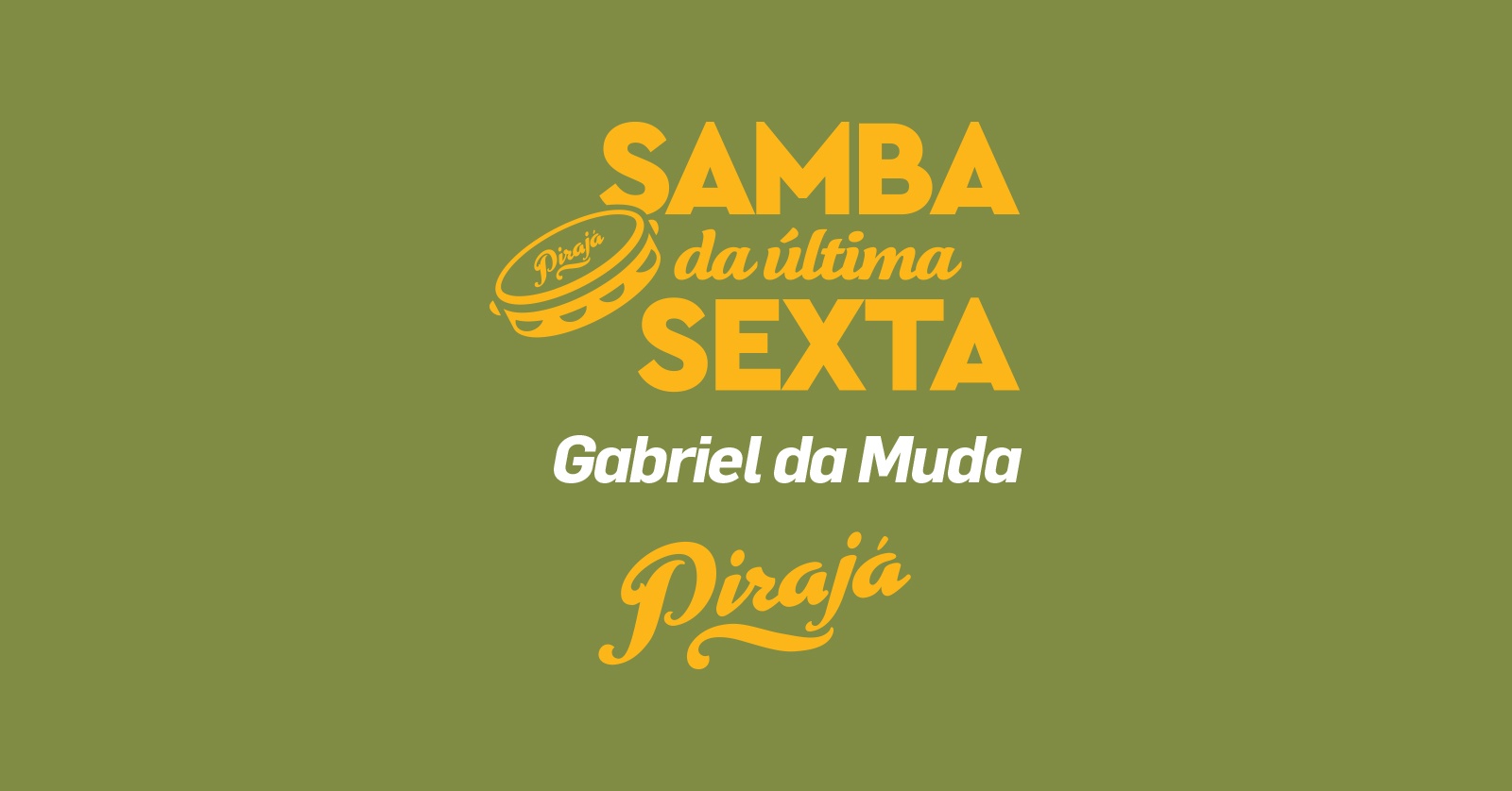 Samba da Última Sexta |Julho| 31.07 - São Paulo, SP