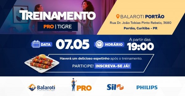 Imagem do evento Treinamento Sil e Philips - Balaroti Portão