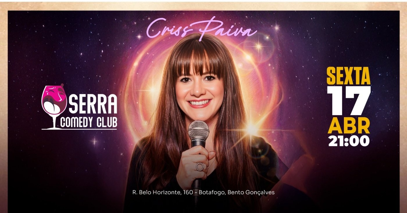 CRISS PAIVA - SHOW SOLO em Bento Gonçalves - Sympla