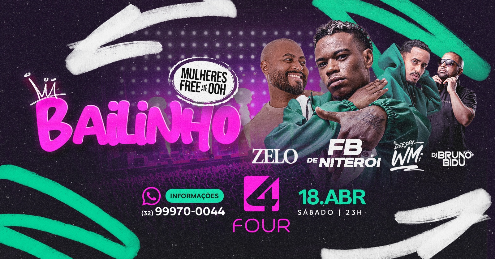 Bailinho: DJ FB de Niterói | FOUR - Muriaé, MG