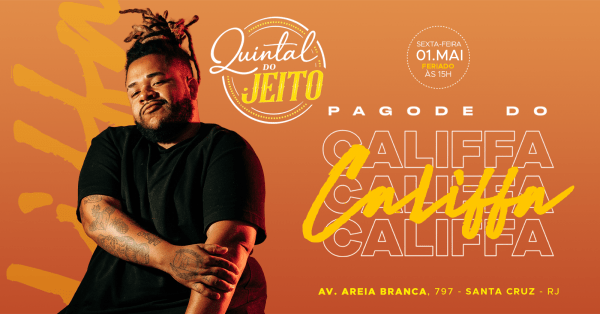 Imagem do evento Pagode do Califfa | Quintal do Jeito