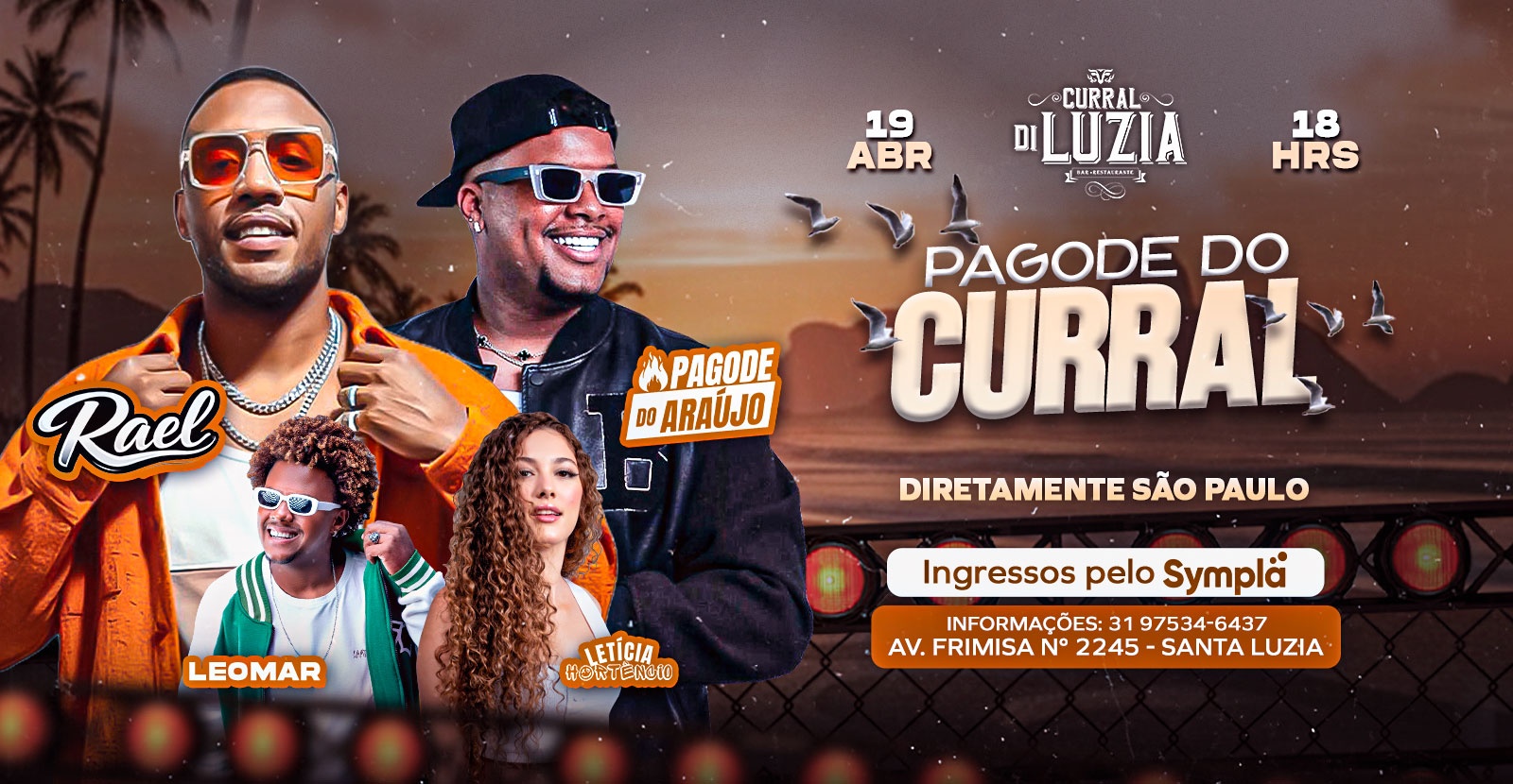 PAGODE DO CURRAL - - Santa Luzia, MG