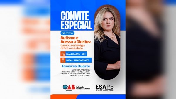 Imagem do evento AUTISMO E ACESSO A DIREITOS: QUANDO A ESTRATÉGIA DEFINE O RESULTADO