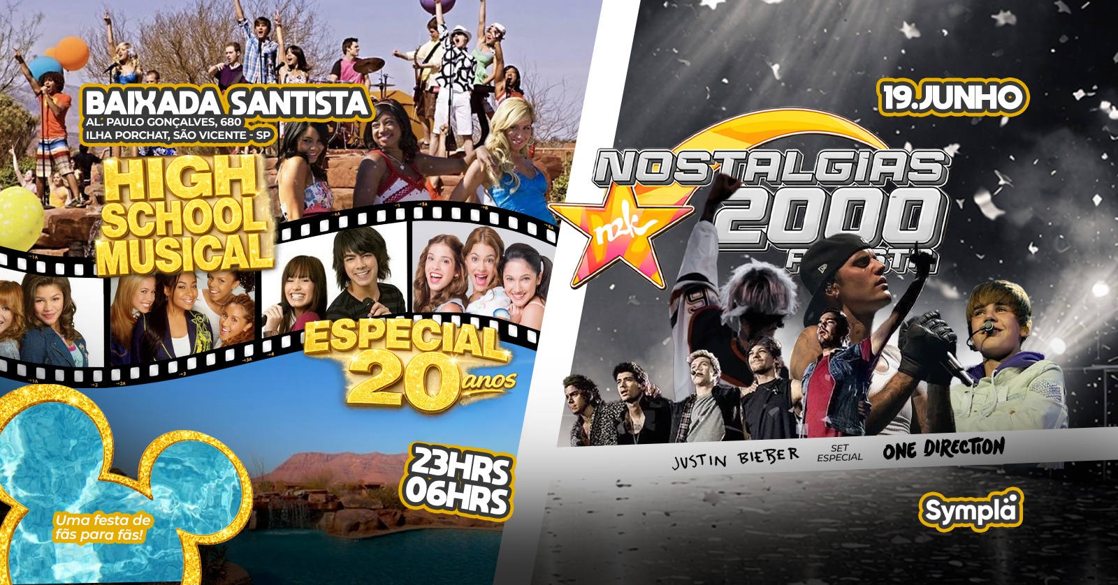 A Night To Remember &  Nostalgias 2000 - BAIXADA SANTISTA - Al. Paulo Gonçalves, 680, Ilha Porchat - São Vicente, SP