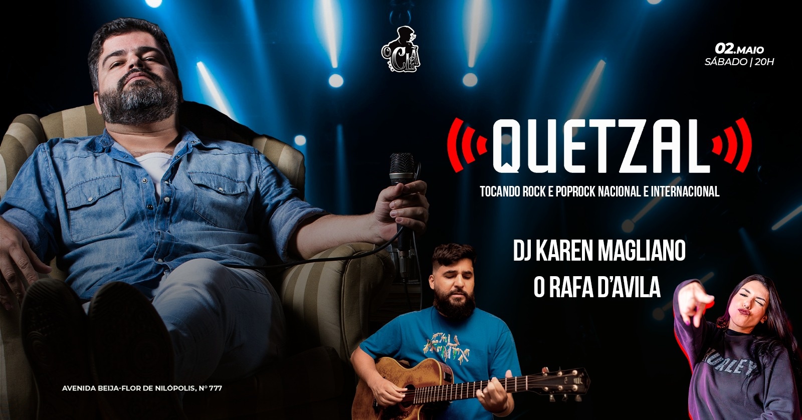 BANDA QUETZAL + O RAFA DÁVILA + DJ KAREN MAGLIANO - Nilópolis, RJ