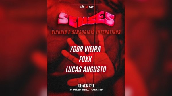 Black Cat: Senses / Sábado, 18 de maio - 23h
