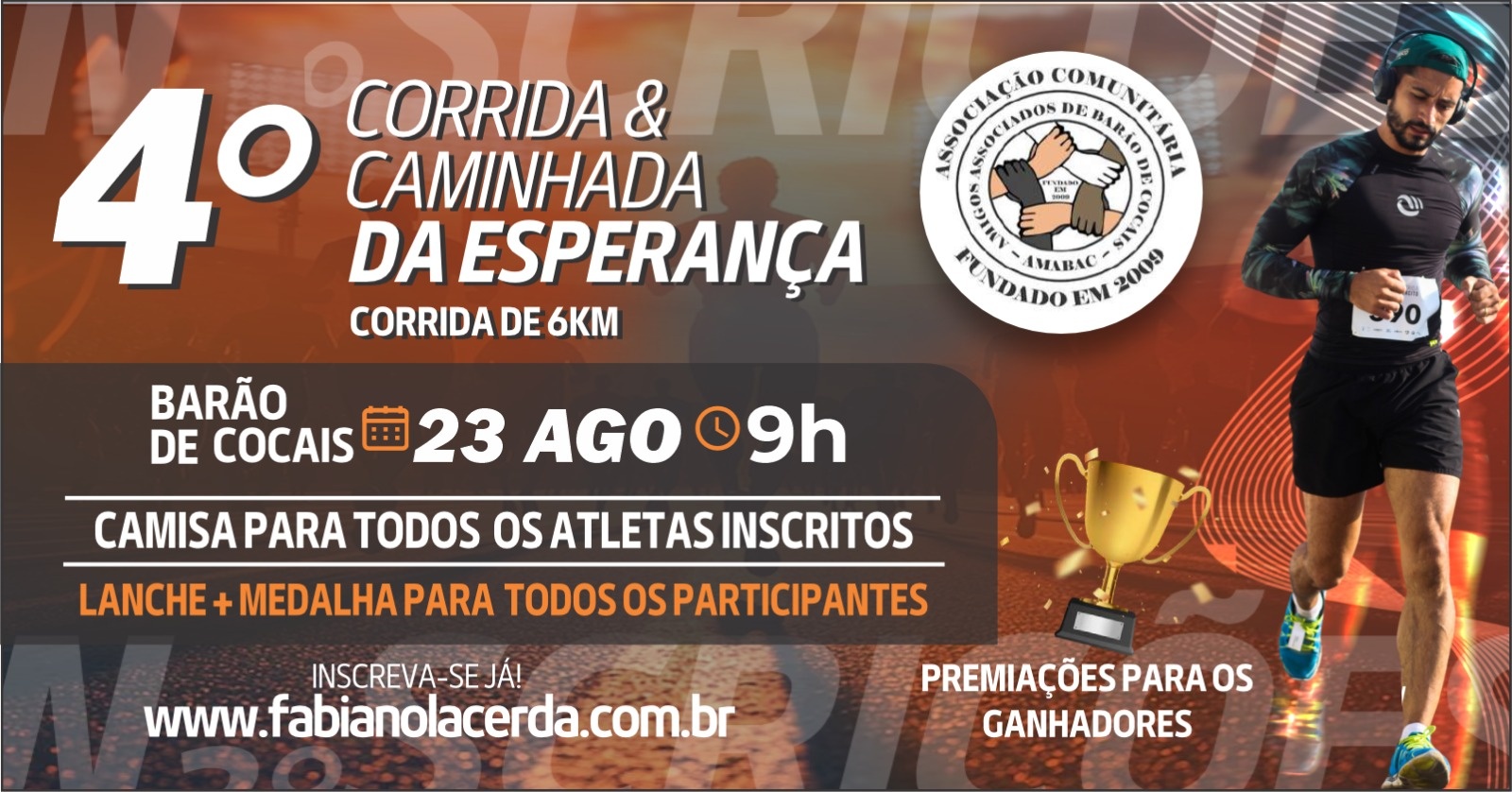 4º CORRIDA E CAMINHADA DA ESPERANÇA