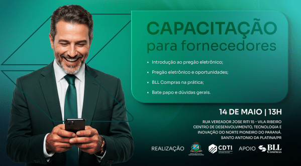 Imagem do evento Capacitação - SANTO ANTONIO DA PLATINA - PR