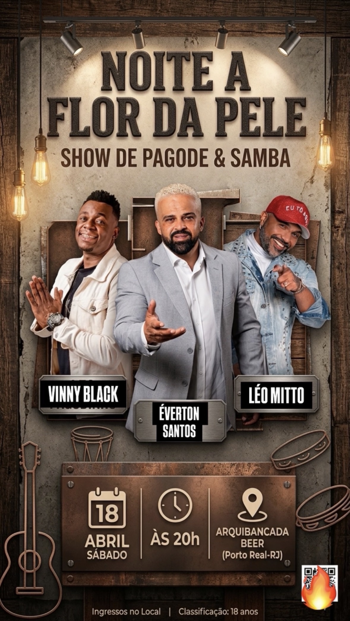 Noite a Flor da Pele ( Éverton Santos ) - Porto Real, RJ