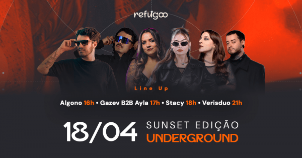Imagem do evento Sunset Refugoo - Edição Underground