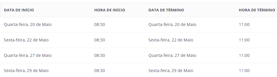 Imagem 1 da descrição do evento