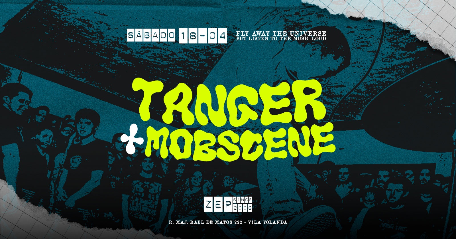 TANGER + MOBSCENE - ROCK // EMO // METALCORE - Foz do Iguaçu, PR