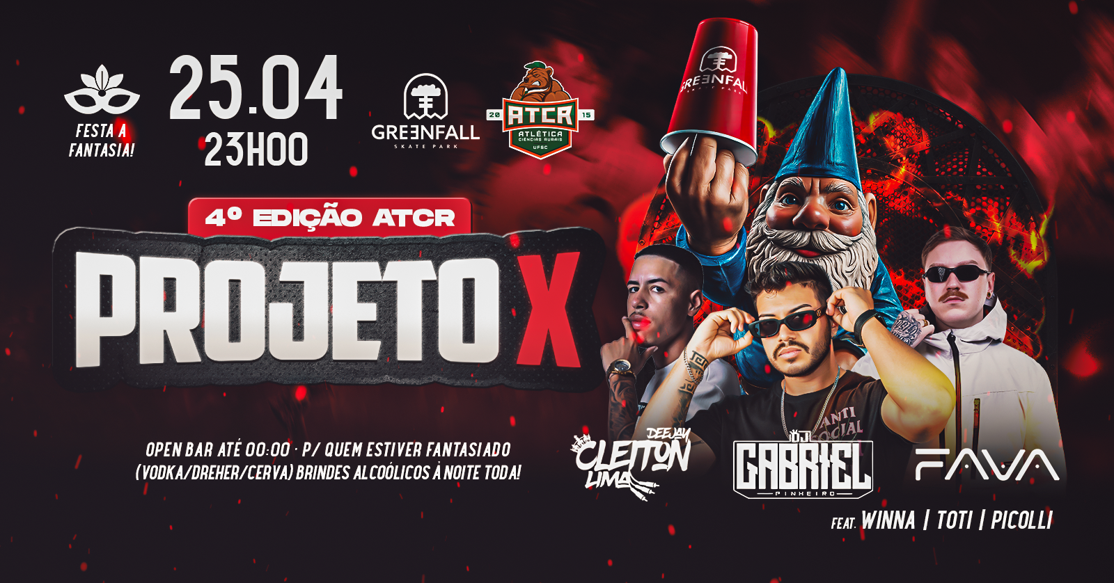 25.04 - PROJETO X 4ª EDIÇÃO - GREENFALL + ATCR - Curitibanos, SC