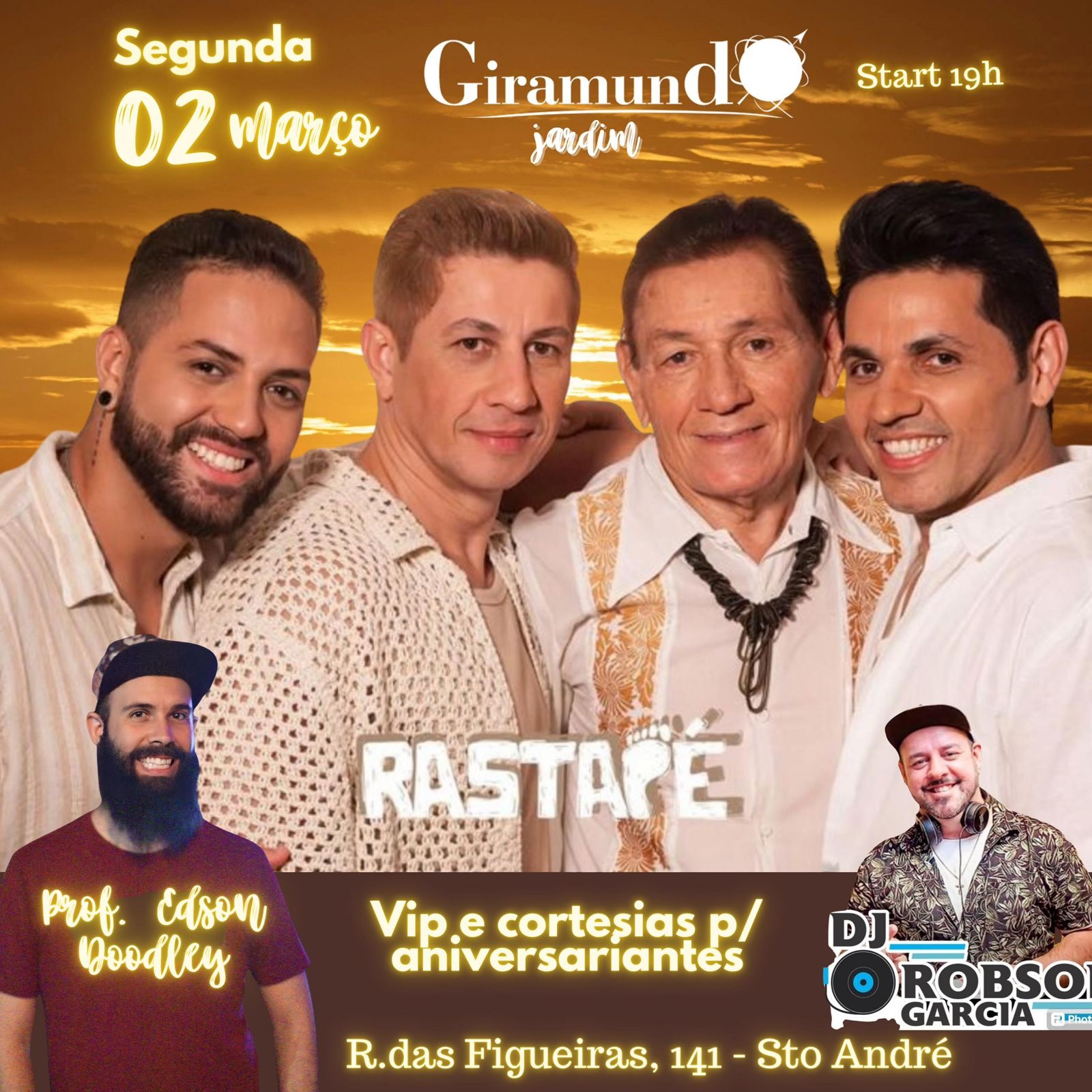 RASTAPÉ ( DE VOLTA AS ORIGENS) - Santo André, SP