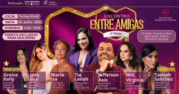 Imagem do evento Encontro Entre Amigas - 3ª Edição