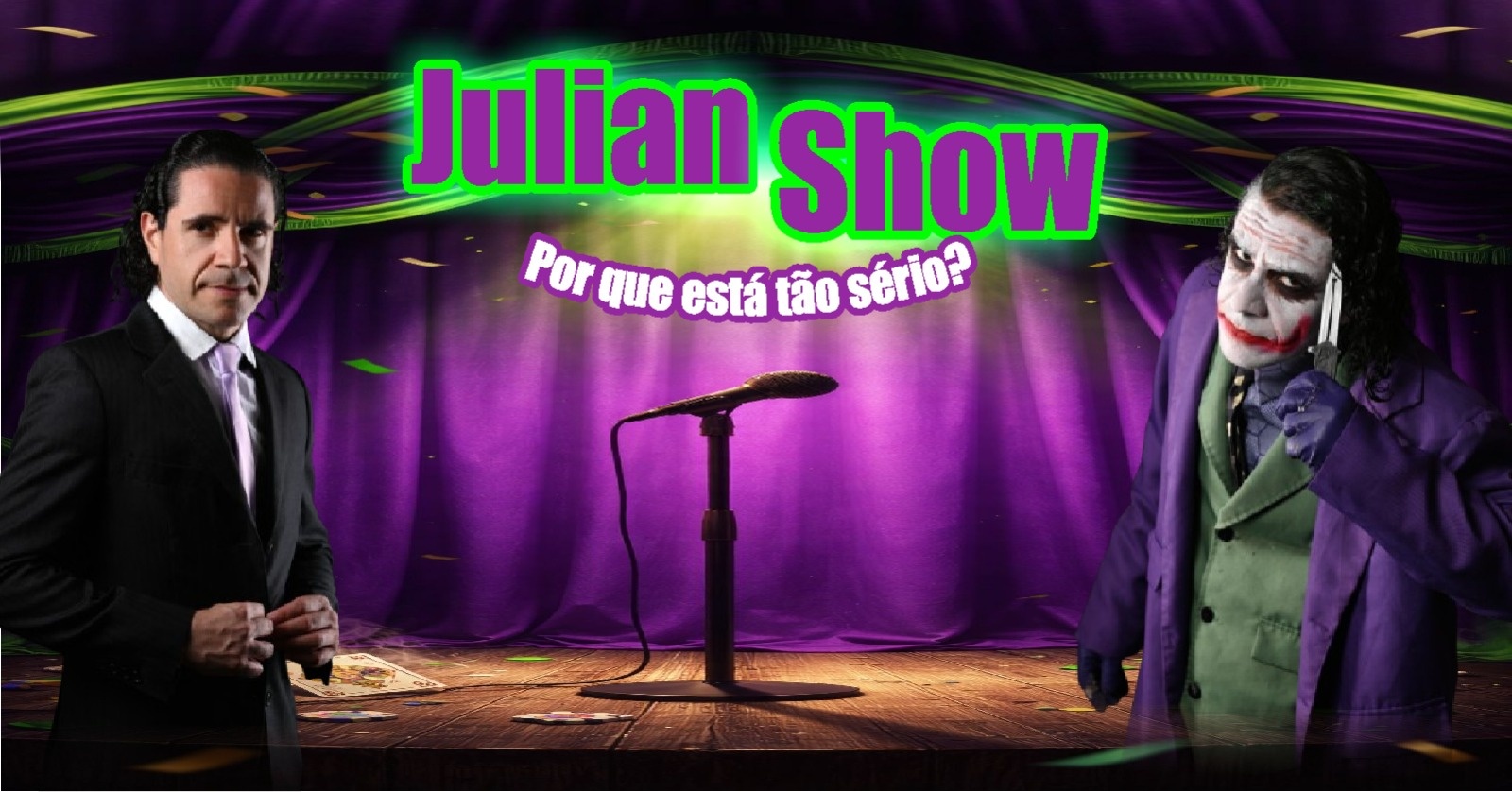 Julian Show! Coringa Brasileiro se apresenta na cervejaria KOMtainer em Piracicaba