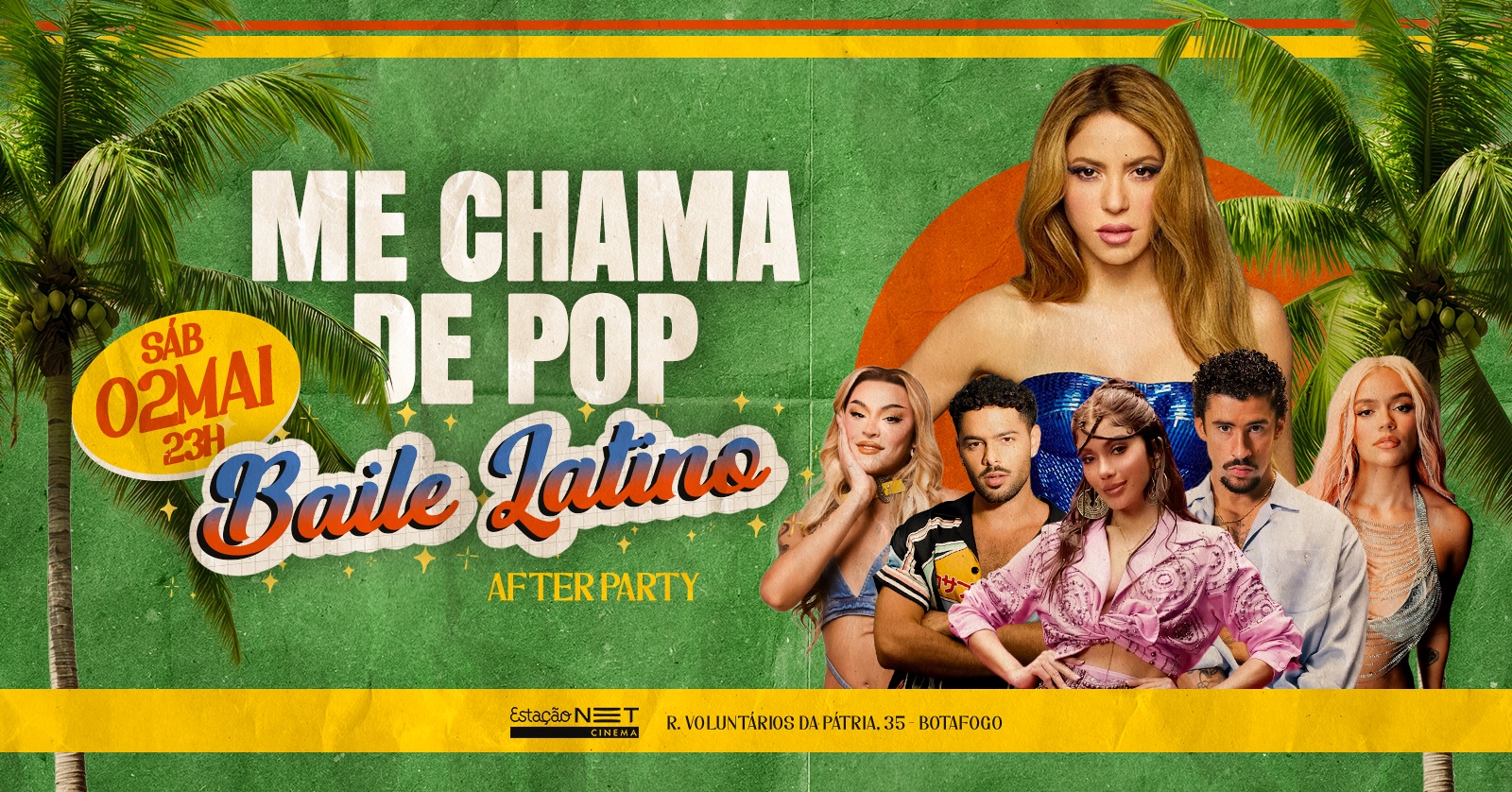 ME CHAMA DE POP - BAILE LATINO