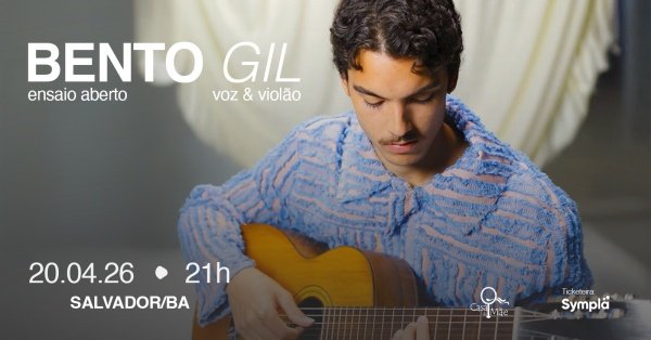 Imagem do evento BENTO GIL -  ENSAIO ABERTO