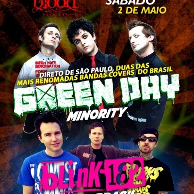 Blink 182 cover Brasil e Minority Green Day Cover em Curitiba - Sympla