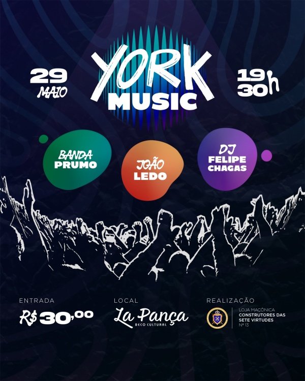 Imagem do evento YORK MUSIC