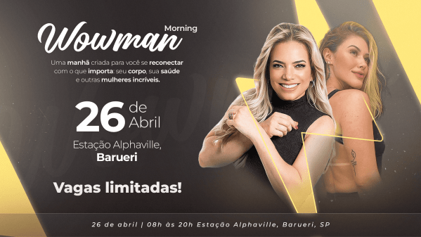 Imagem do evento Wowman morning | By Dra Sarah Miranda e Brenda Cardoso