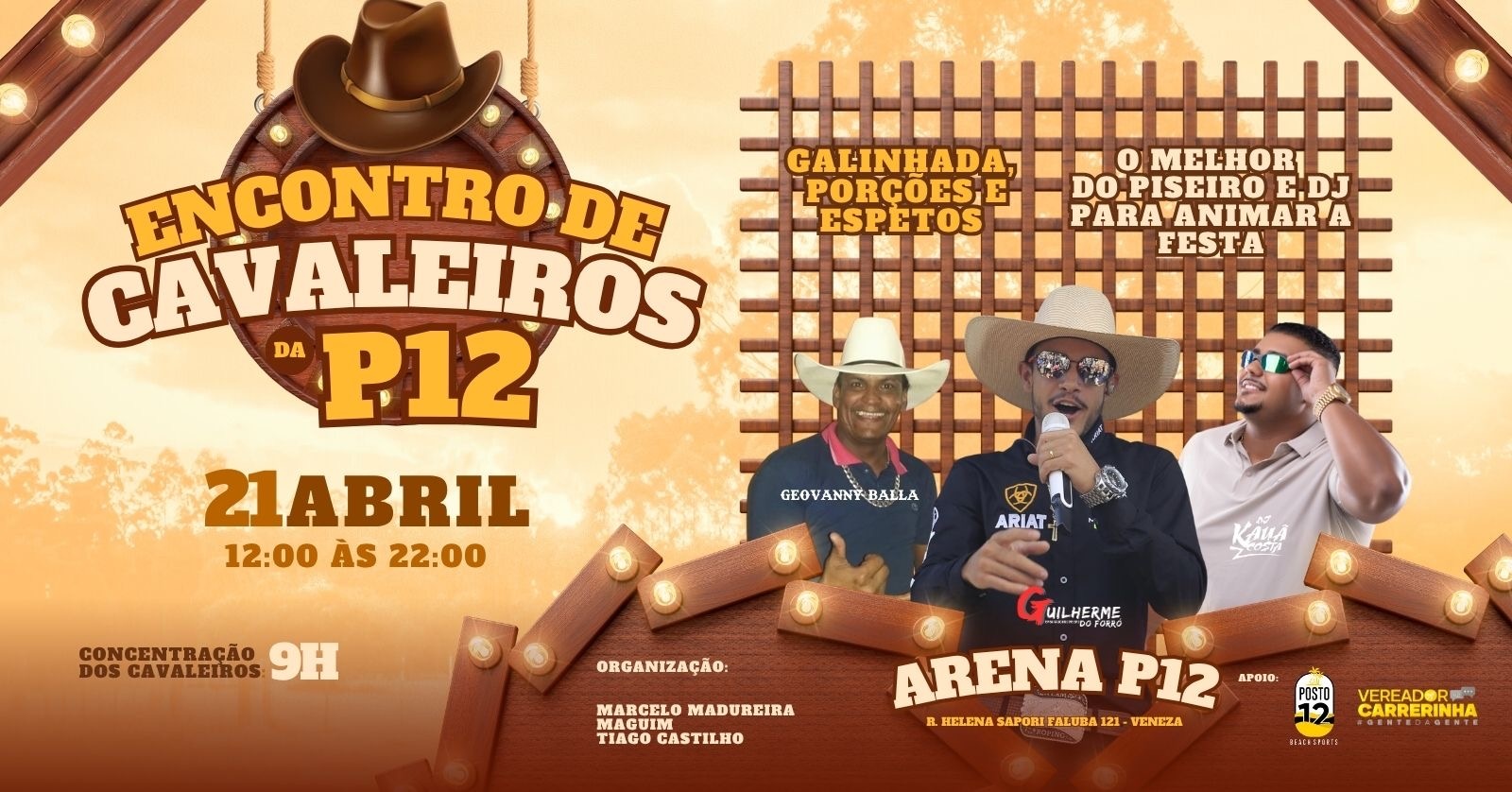 1º ENCONTRO DE CAVALEIROS DA P12 - Ribeirão das Neves, MG