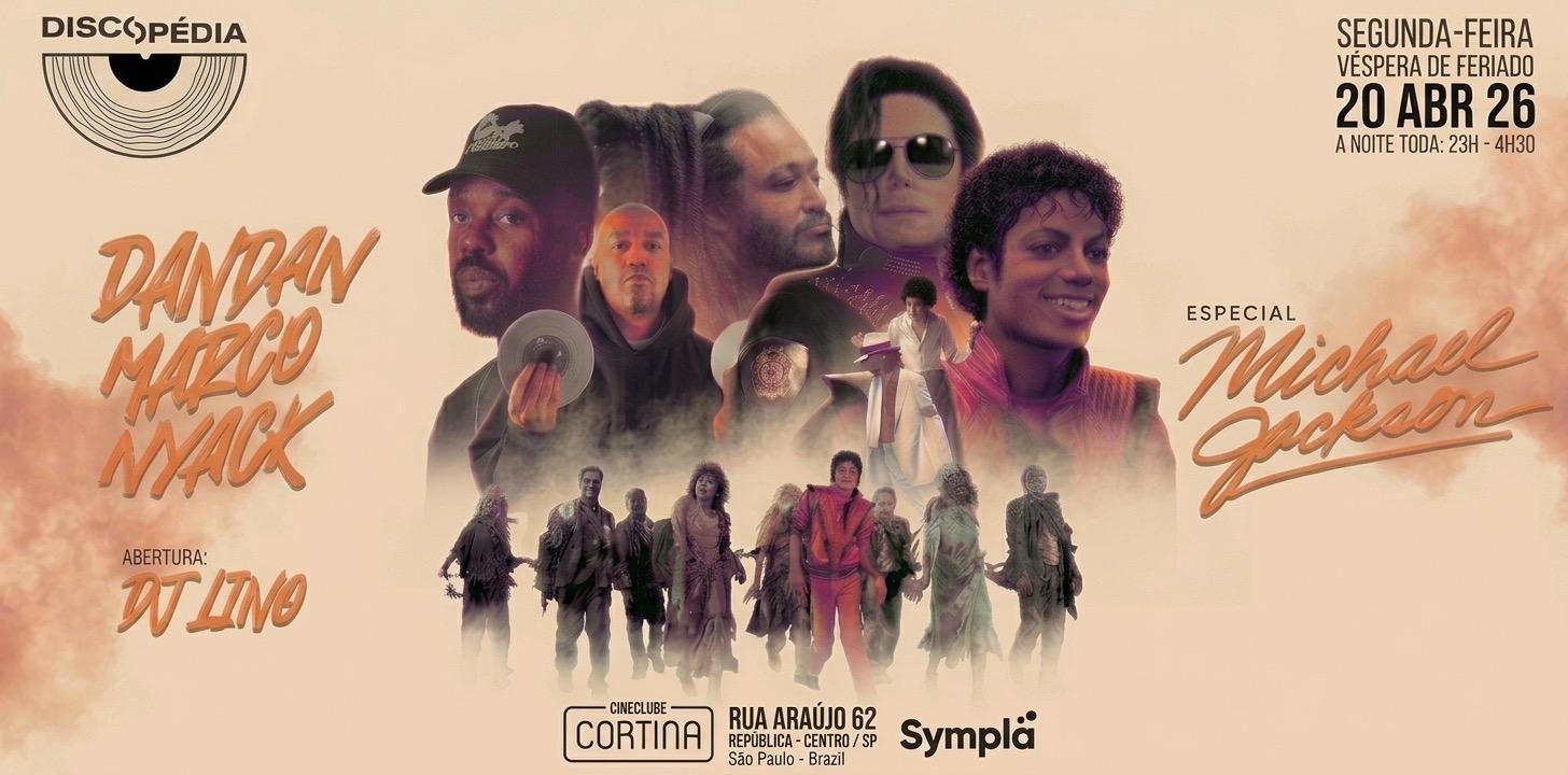 DISCOPÉDIA | ESPECIAL | MICHAEL JACKSON | CINECLUBE CORTINA
