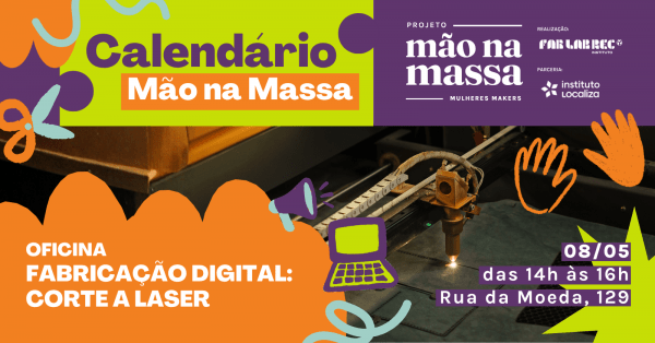Imagem do evento CALENDÁRIO MÃO NA MASSA | Oficina Fabricação Digital - Corte a Laser