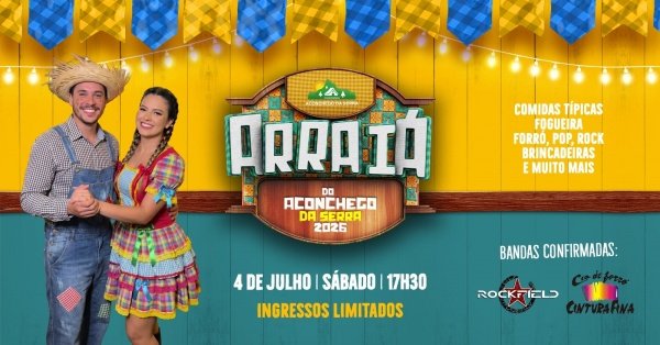 Imagem do evento Festa Julina Aconchego 2026