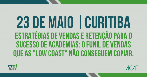 Imagem do evento Estratégias de vendas e retenção para o sucesso de academias (Cópia)