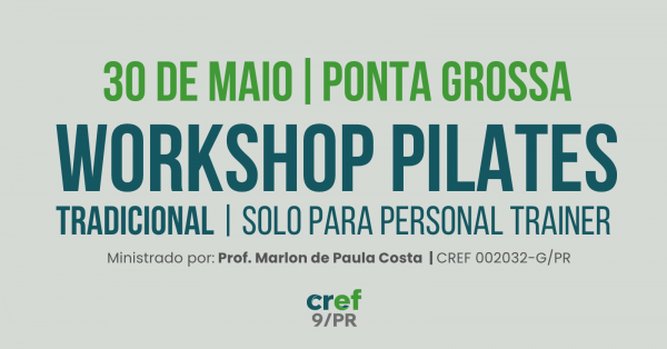 Imagem do evento Workshop de Pilates - Solo para Personal Trainer