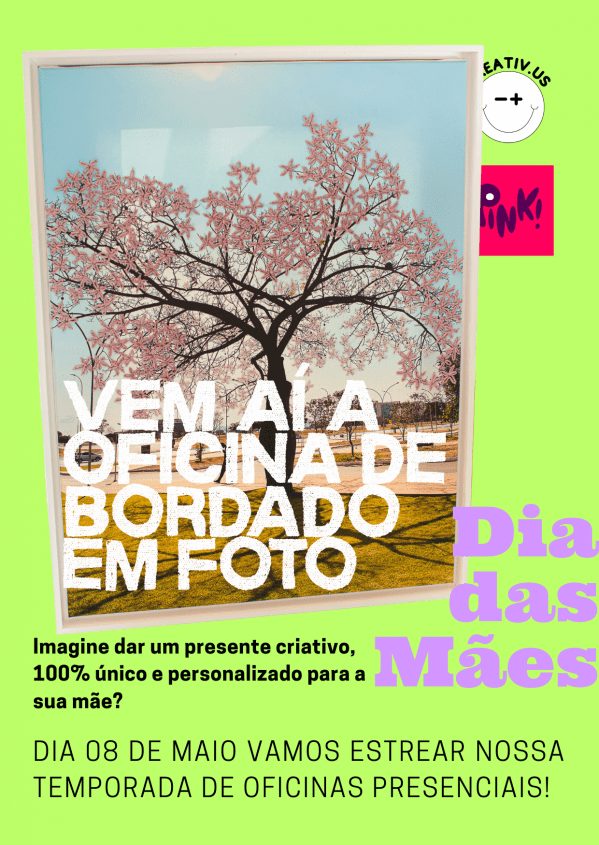 Imagem do evento Oficina de Bordado em Foto