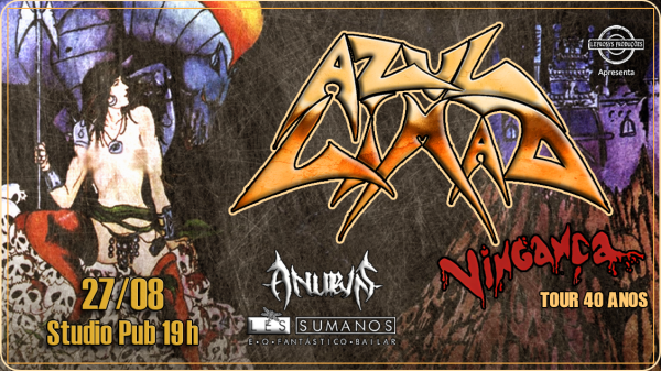 Imagem do evento Azul Limão - Tour Vingança