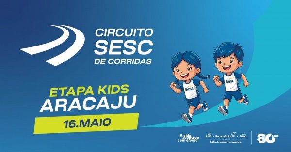 Imagem do evento Circuito Sesc de Corrida- Etapa Kids-SE 2026