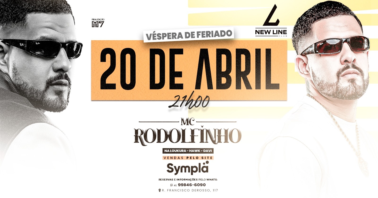 MC RODOLFINHO - Véspera de feriado - 20 de abril na New Line