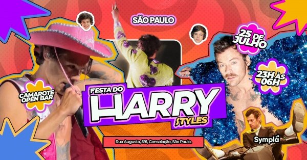 FESTA DO HARRY - Edição SÃO PAULO - Augusta Hi-Fi: Rua Augusta