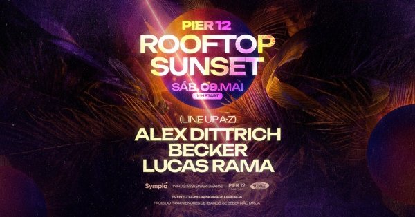 Imagem do evento Rooftop Sunset - Pier 12