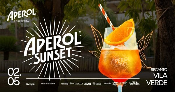 Imagem do evento Aperol Sunset - Recanto Vila Verde