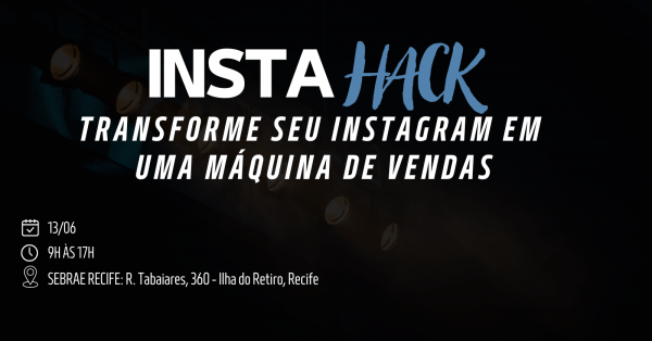 Imagem do evento InstaHack - edição Recife