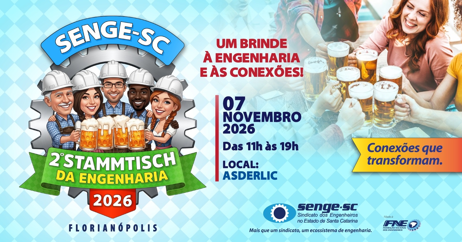 2ª STAMMTISCH DA ENGENHARIA 2026 - Conexões que transformam.