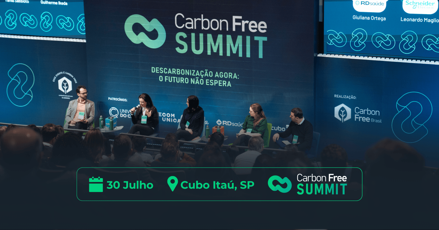 Carbon Free SUMMIT 2026 em São Paulo - Sympla